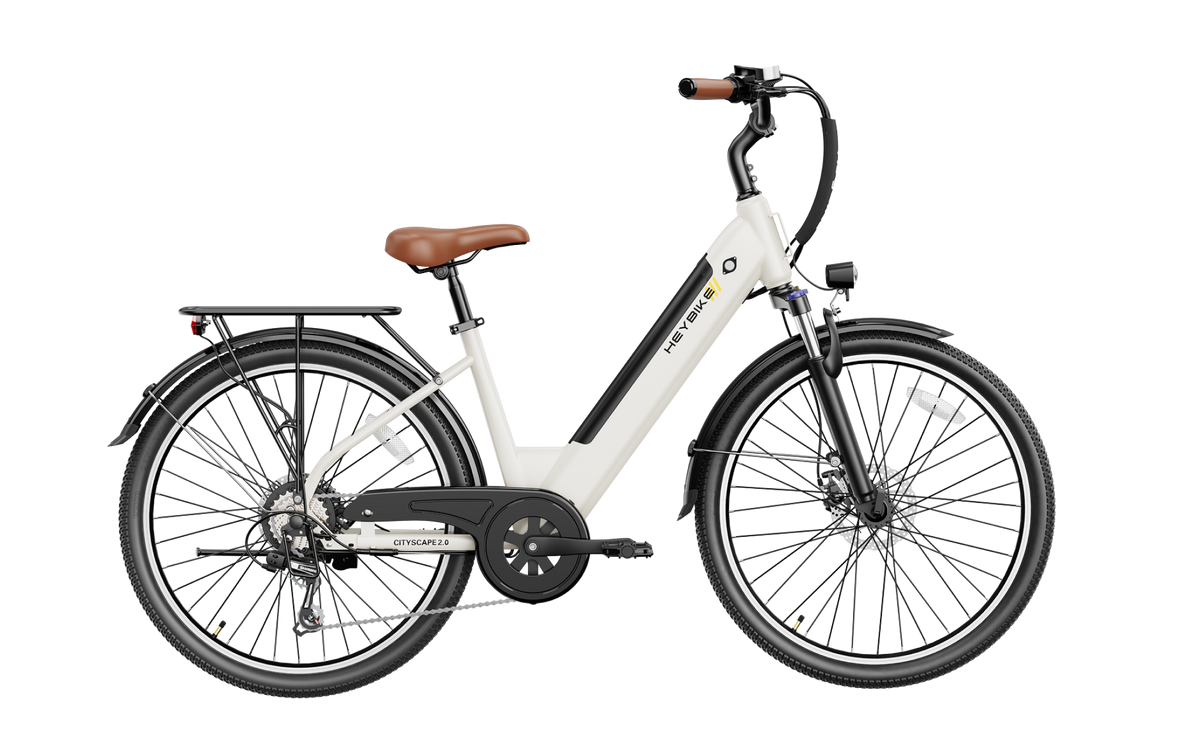 Heybike Cityscape 2.0 in white, view 8