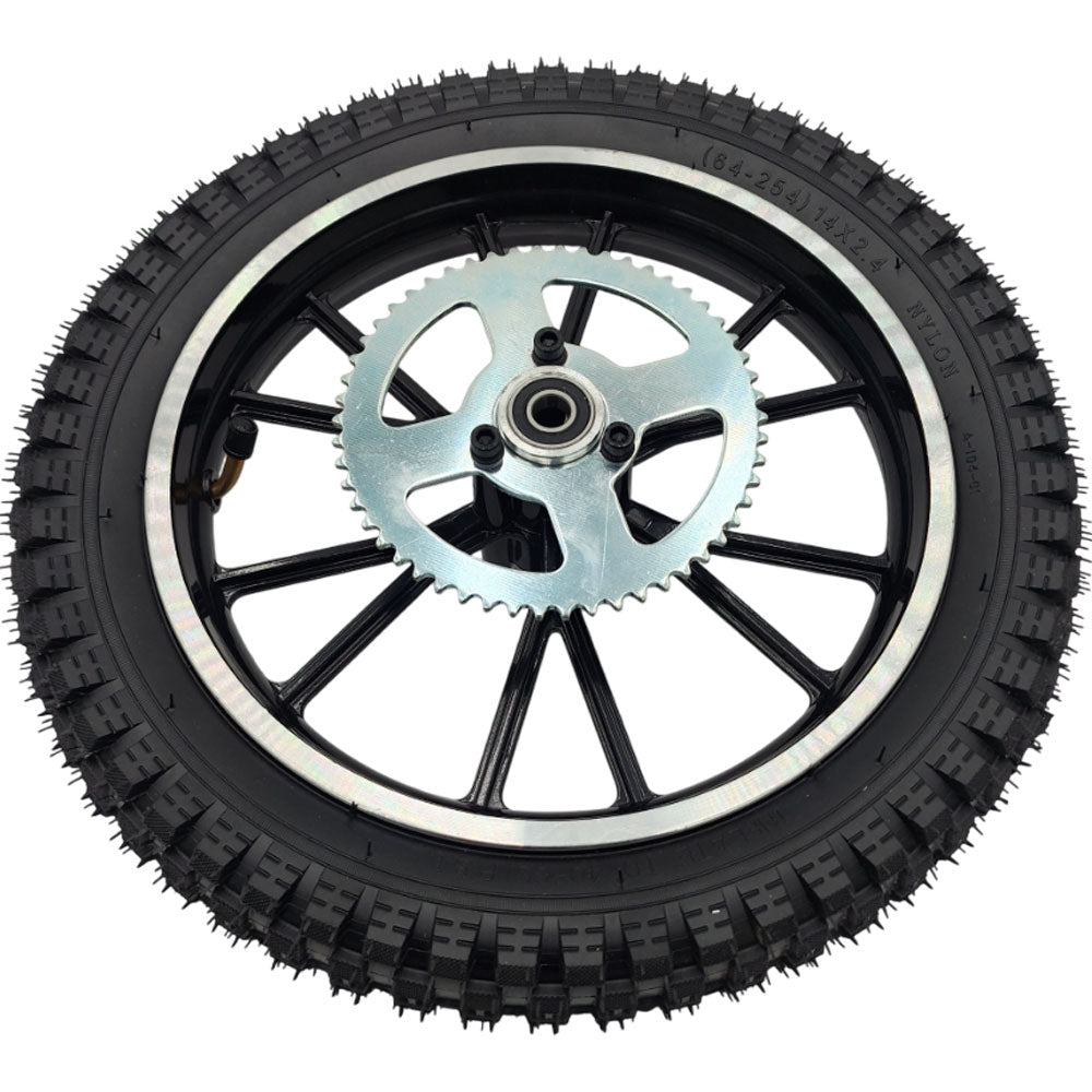 MotoTec Alien DB-01 Big Rear Wheel Complete 14x2.4 (64-254)