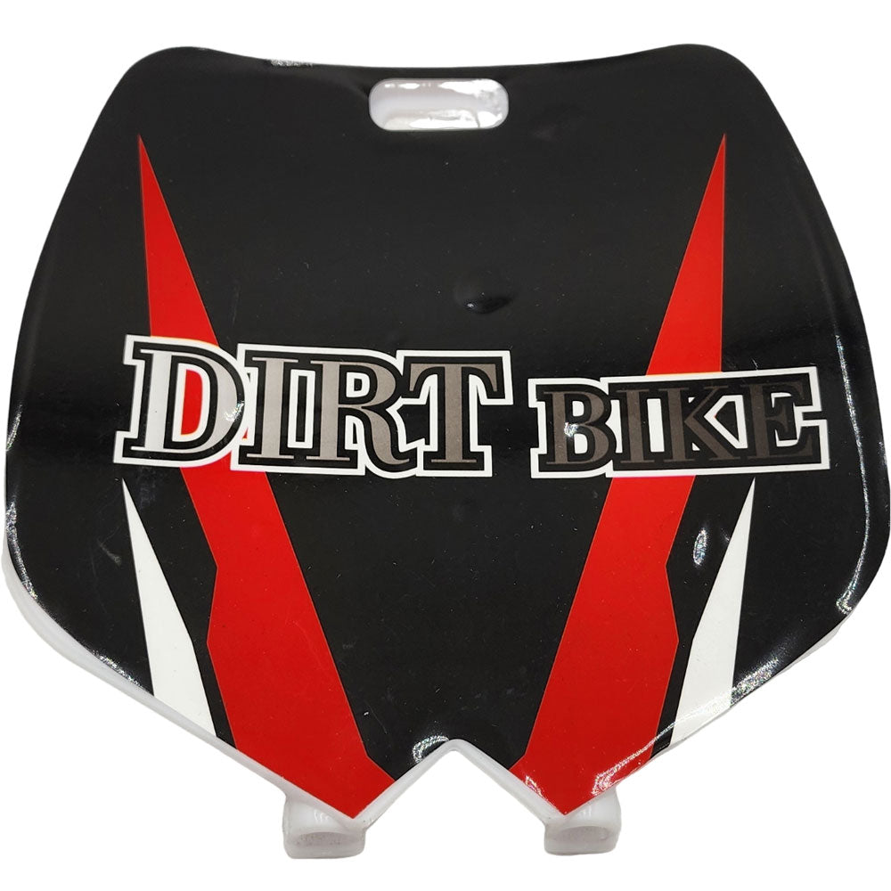MotoTec Alien DB-01 Number Plate Red