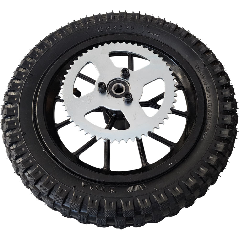 MotoTec Alien DB-01 Rear Wheel Complete 12.5x2.75