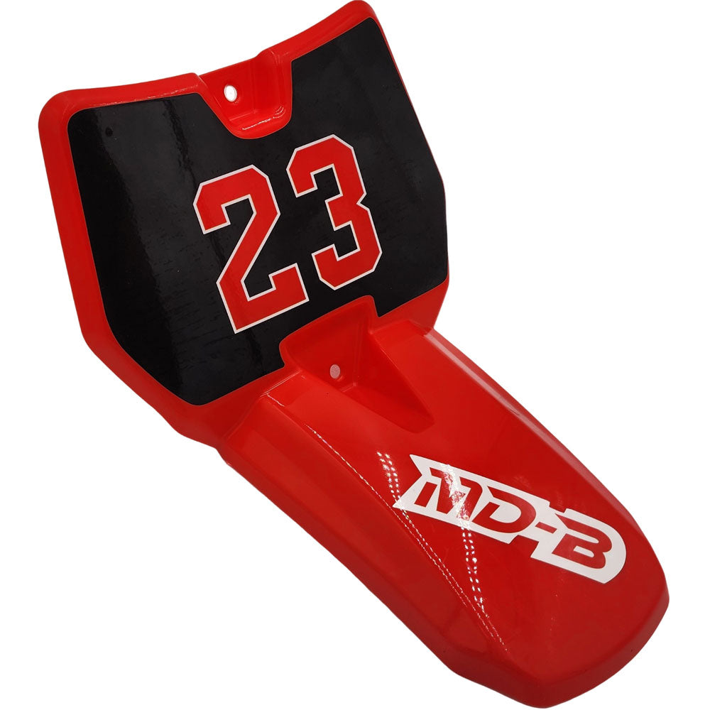 MotoTec DB-02 Front Fender Red
