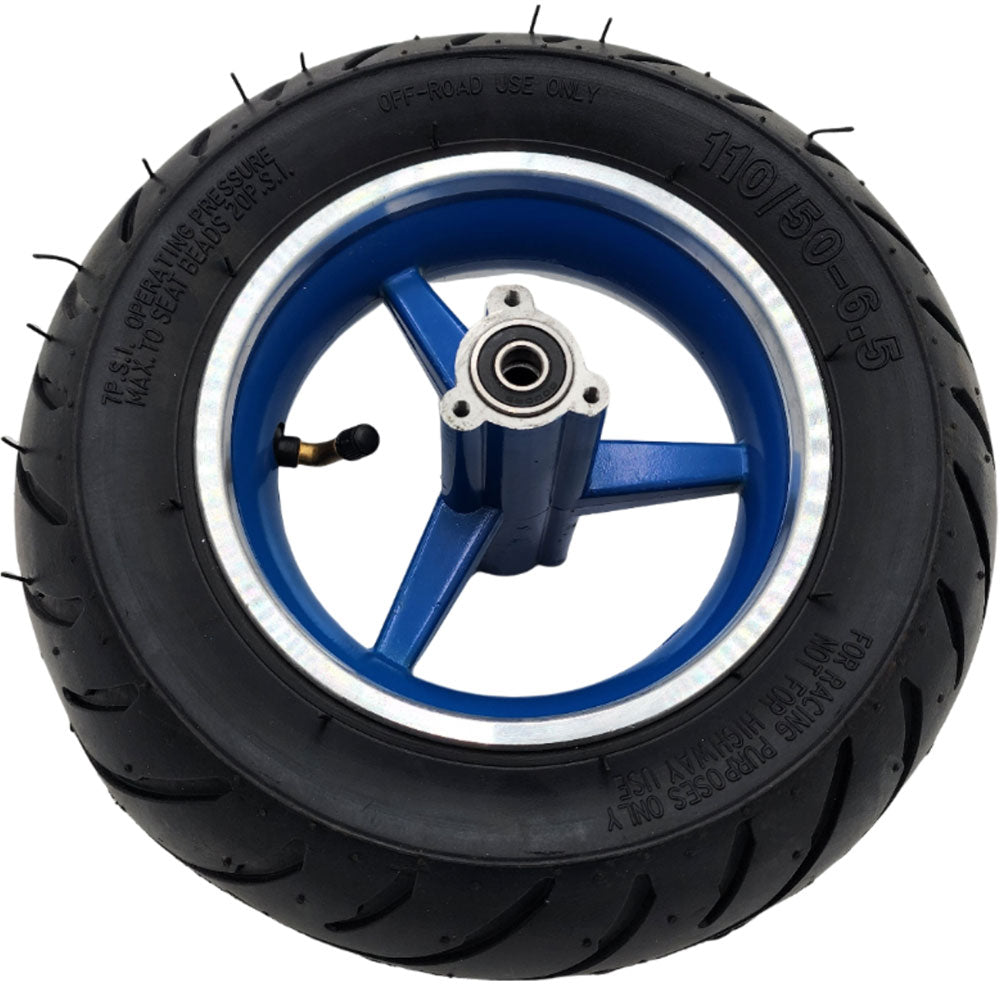 MotoTec Supermoto DB-02 Rear Wheel 110/50-6.5 Blue