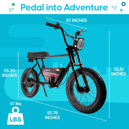 Droyd Blipper Electric Mini Bike in every colorway