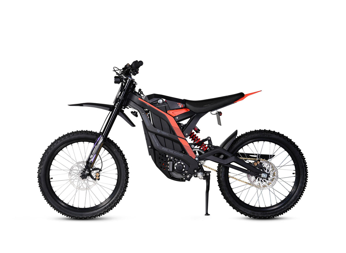 79BIKE Falcon Pro, Kenshi Black frame with red graphics