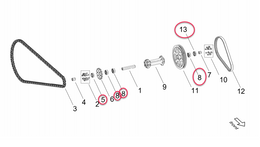 DirtyBike Surron Ultra Bee Bearing Kit Intermediate Shaft - view 2