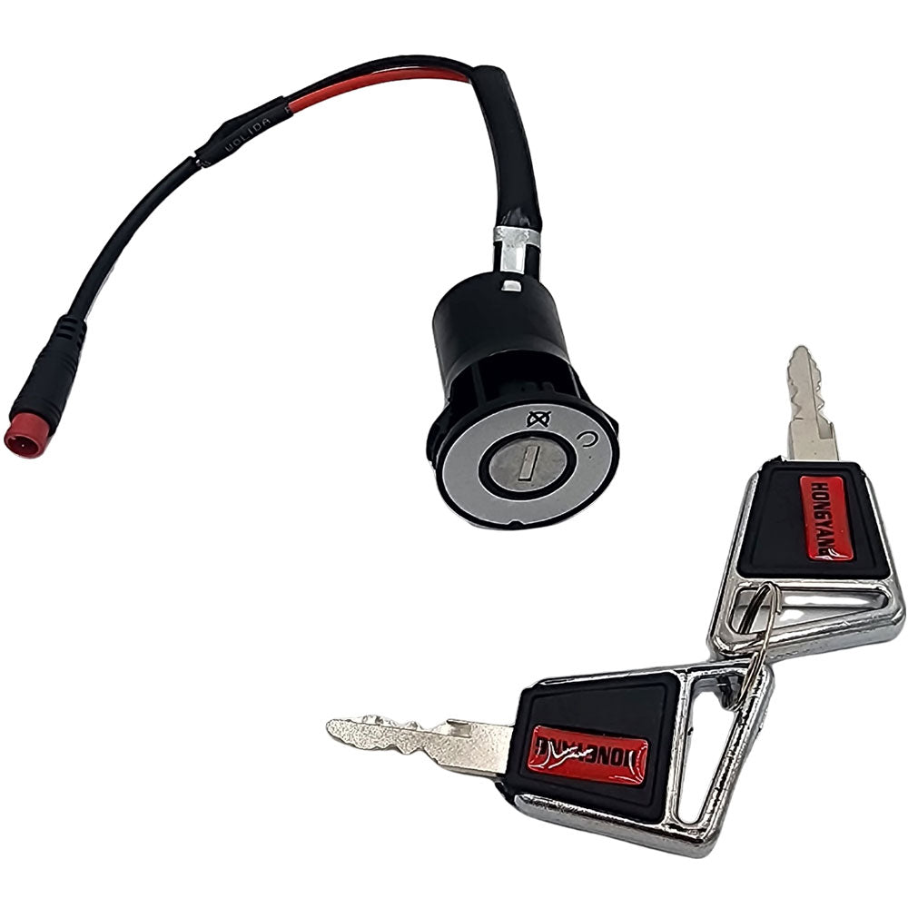MotoTec Drifter Key Switch (barrel connector)