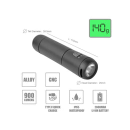 Freego Electric Bikes LED Headlight - view 4