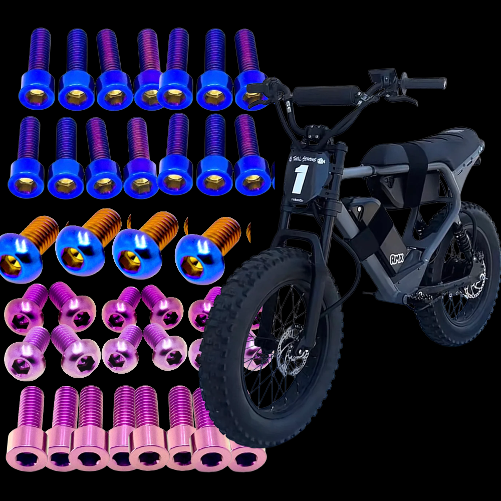 Titanium Bolt Kit for Macfox X1S, X2 Pro, X7, view 1