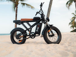 Freego Shotgun Prime F2 Pro parked on sand under palms