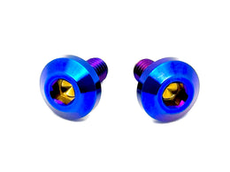 Titanium Battery Tray Bolts (Set of Two) Surron, Segway, E-Ride Pro ·…, burnt blue