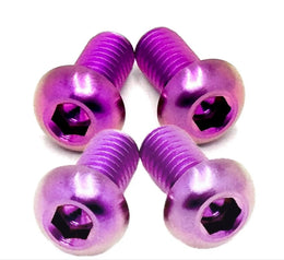 Baja Squadron Titanium Bolt Kit, 4 Pieces, pink/purple