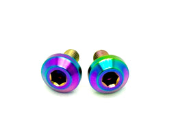 Titanium Battery Tray Bolts (Set of Two) Surron, Segway, E-Ride Pro ·…, rainbow