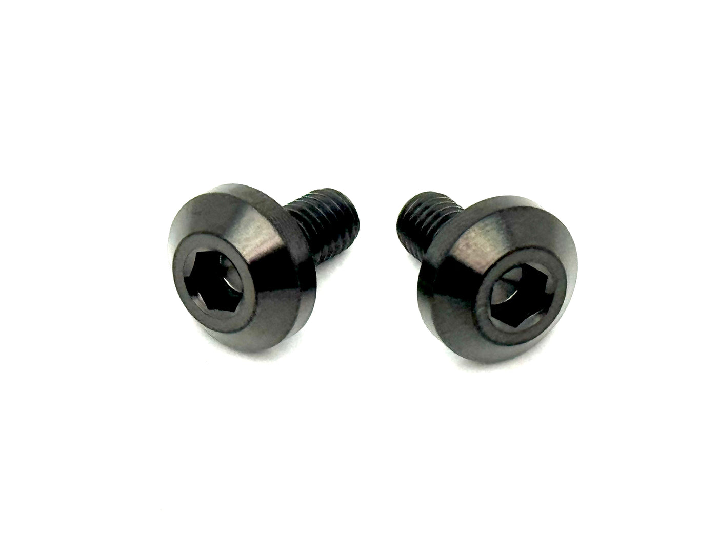 Titanium Chain Guard/ Mud Guard Bolts (Set of Six) E-Ride Pro · Titanium Surron, black