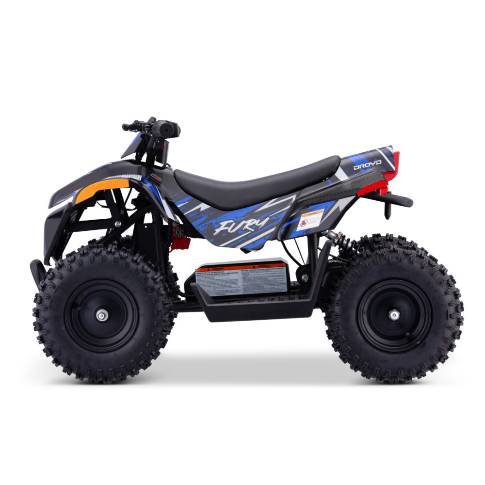 Droyd Fury Electric ATV in Power Blue