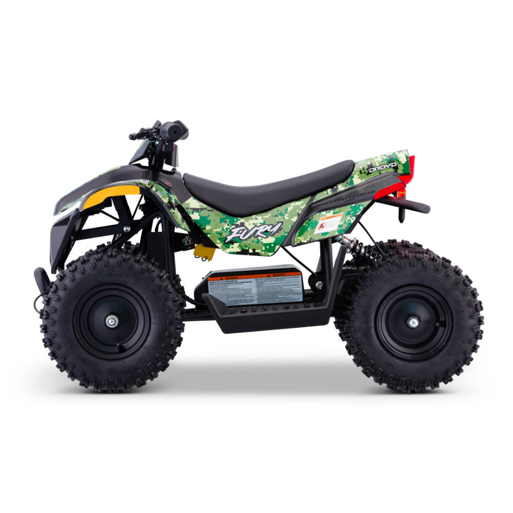 Droyd Fury Electric ATV in Force Green