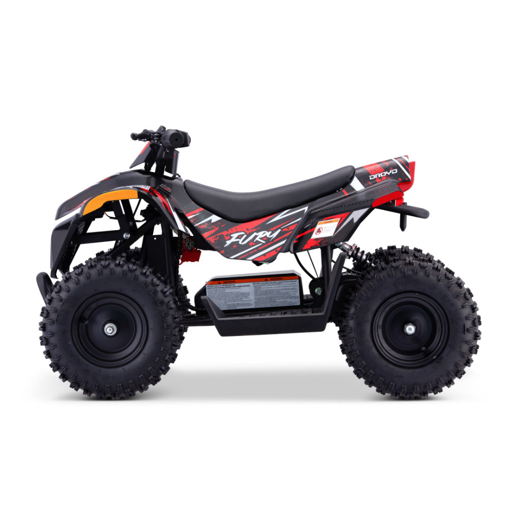 Droyd Fury Electric ATV in Speed Red