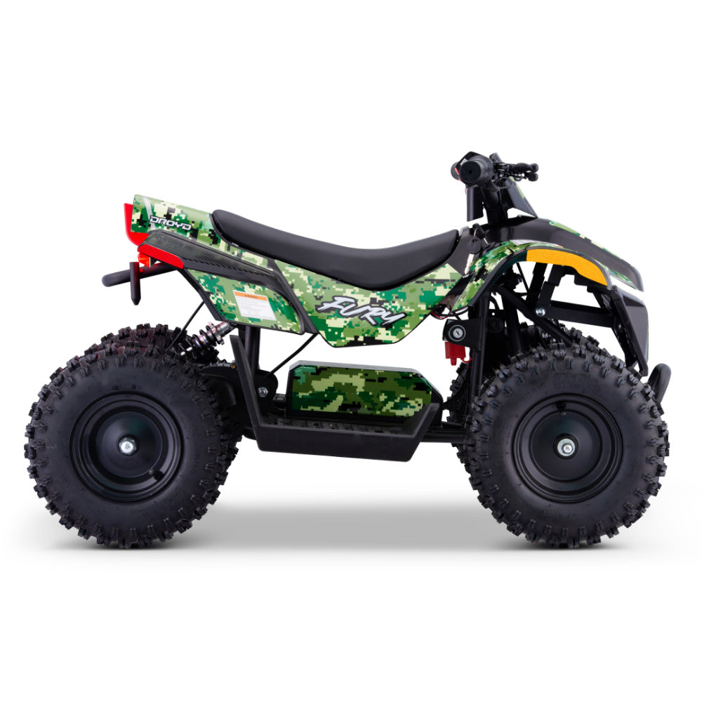 Droyd Fury Electric ATV in Force Green