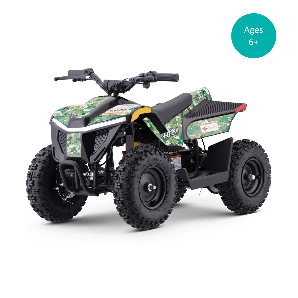 Droyd Fury Electric ATV in Force Green