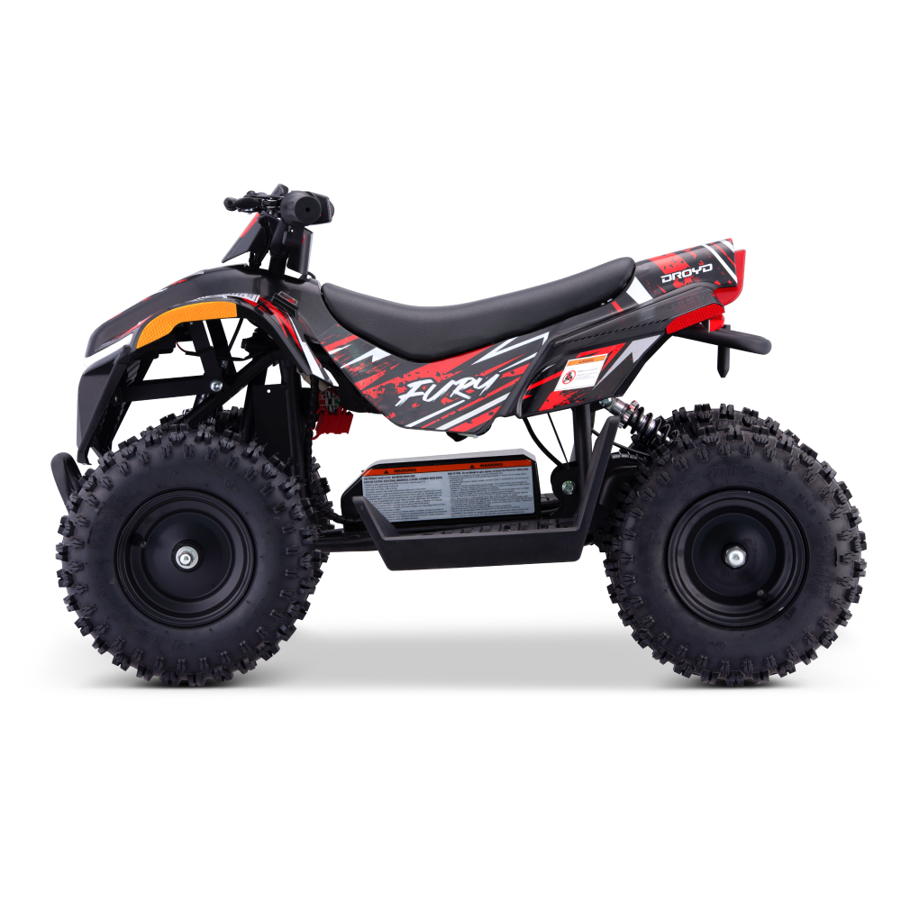 Droyd Fury Electric ATV in Speed Red