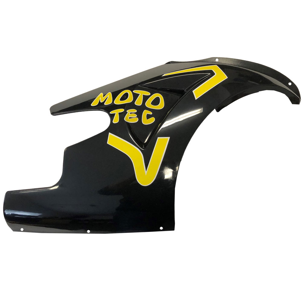 MotoTec GT Pocket Bike Right Fairing Yellow