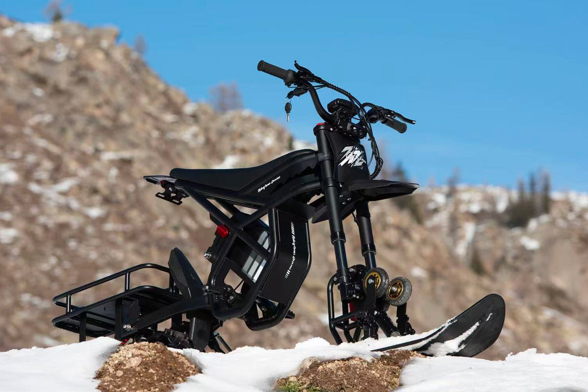 Riding'times GT54 Pro fitted with the Snow Track Kit