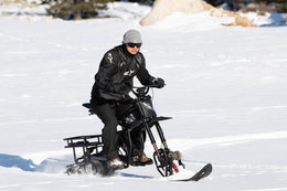Riding'times GT73 Pro fitted with the optional Snow Track Kit