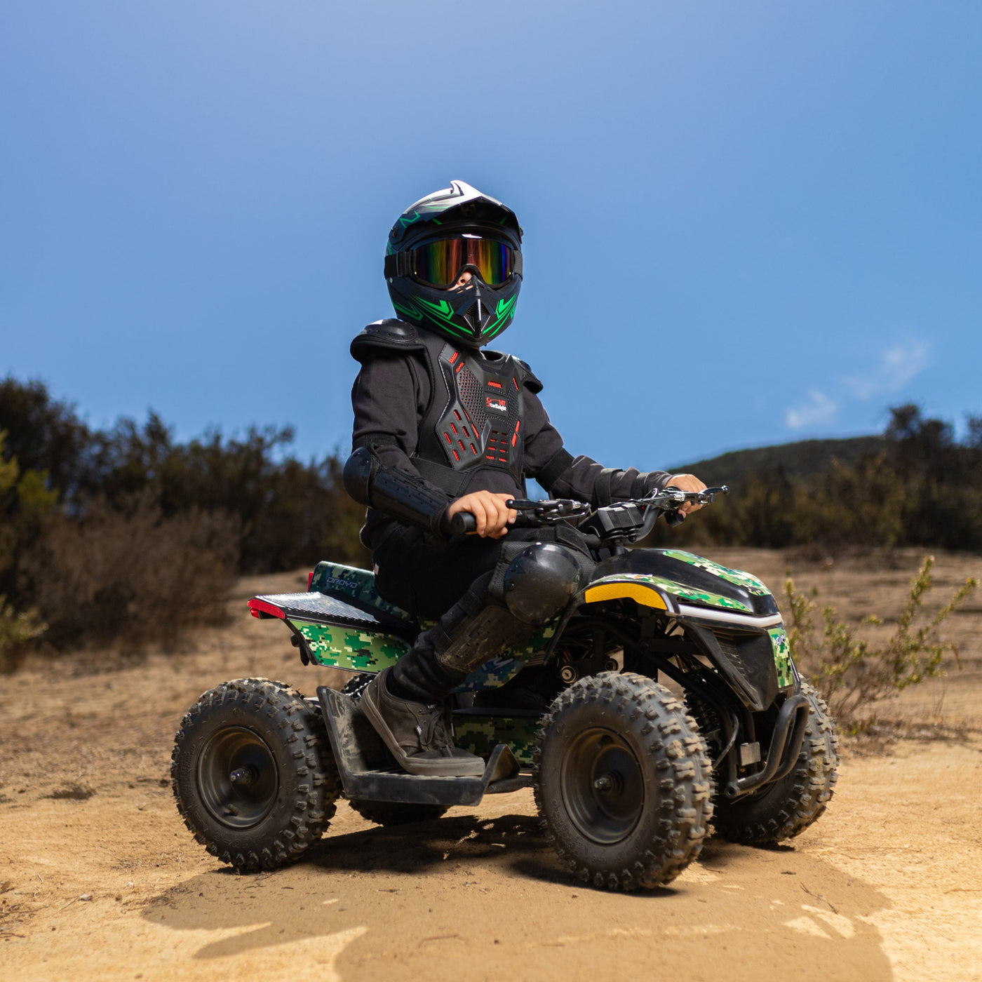 Droyd Fury Electric ATV in every colorway