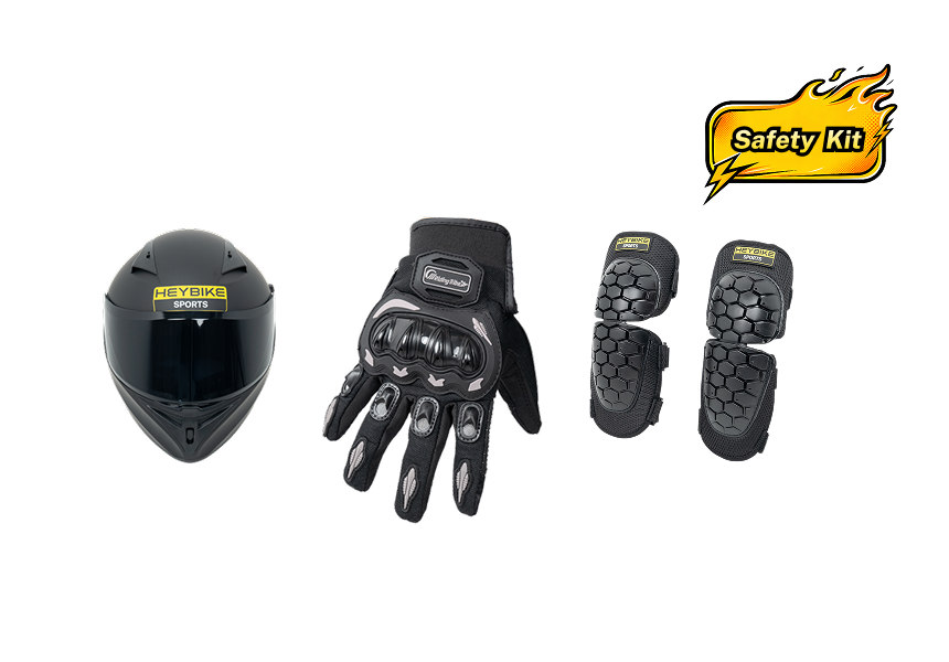 Heybike Safety Kit, Helmet & Protection