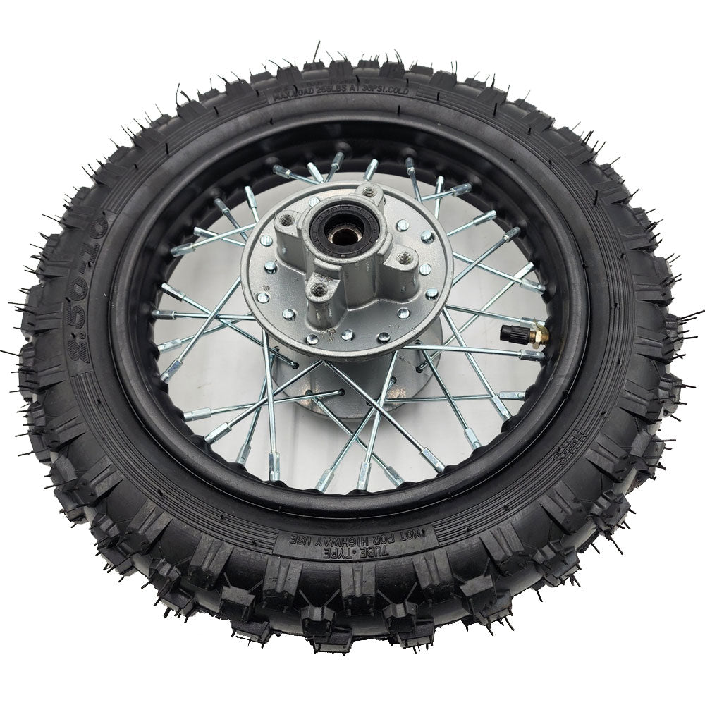 MotoTec 70cc Hooligan Rear Wheel Complete