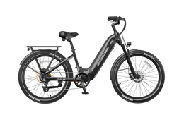 Heybike Hybrid in onyx black, view 14