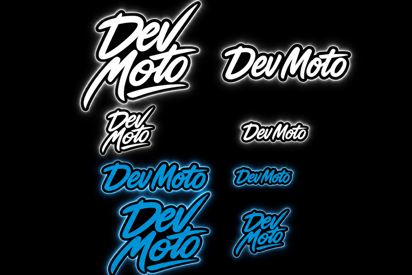 DevMoto Glossy Sticker Pack, view 1