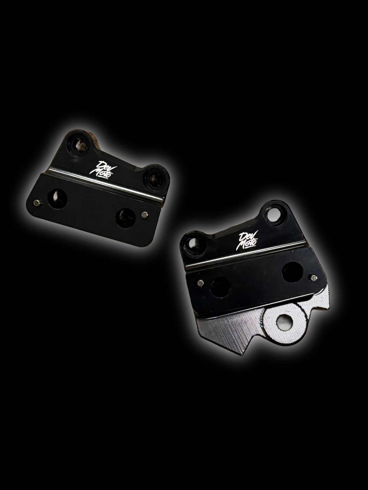 CNC Peg Brackets for Talaria XXX, black
