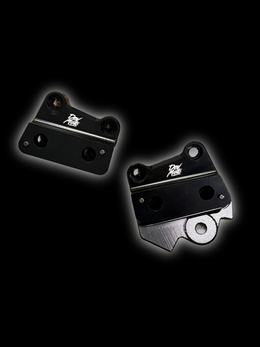 CNC Peg Brackets for Talaria XXX, black