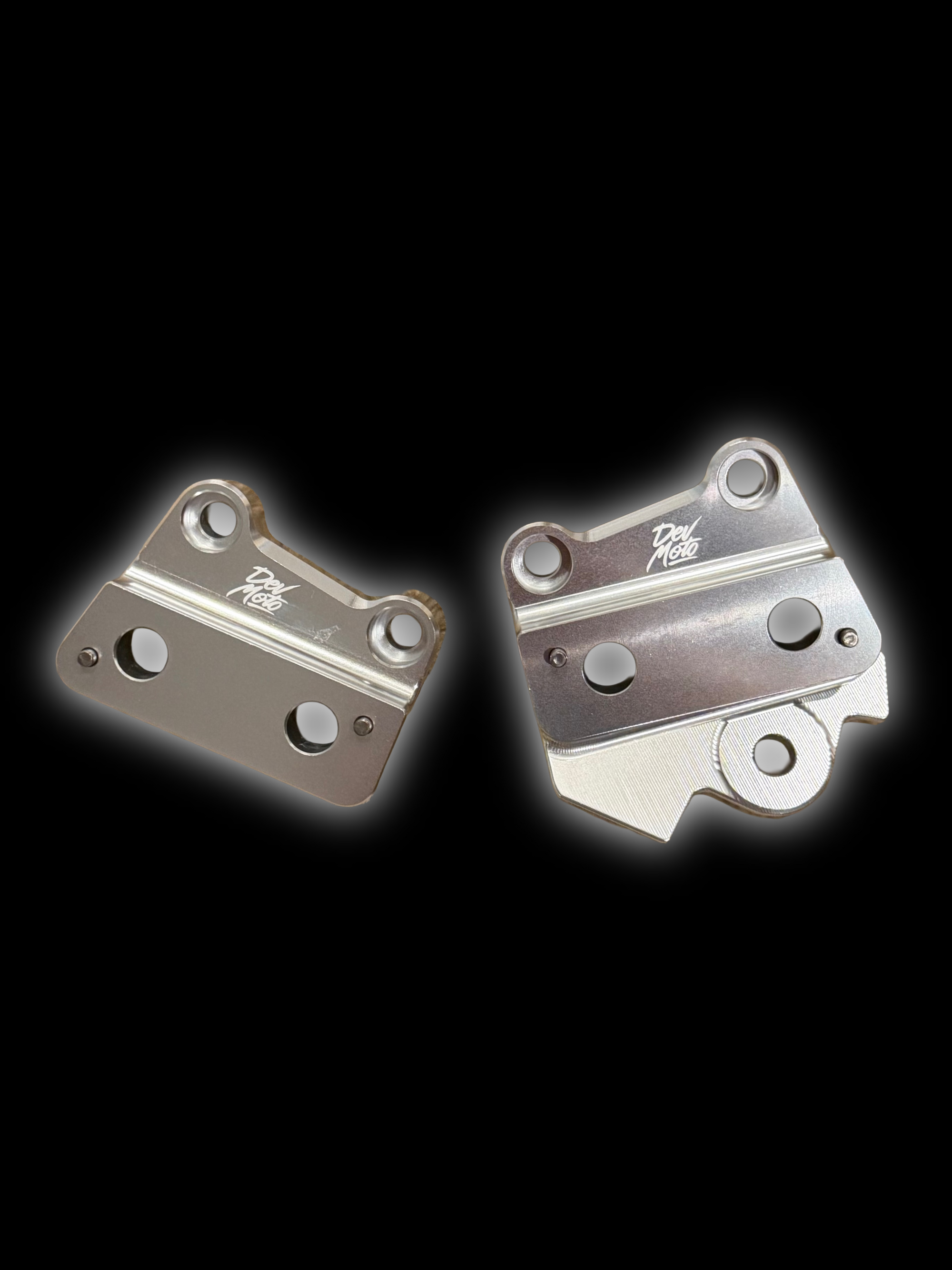 CNC Peg Brackets for Talaria XXX, silver