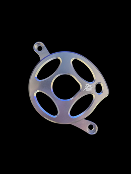 CNC Metal Motor Cover, Two-Bolt Install, view 3