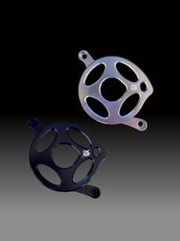 CNC Metal Motor Cover, Two-Bolt Install, view 1