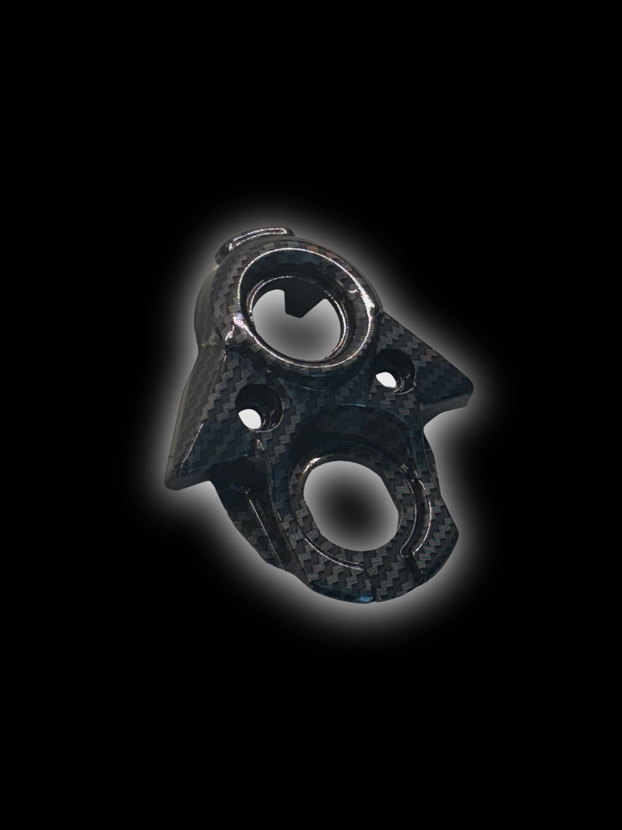 Carbon-Look Ignition Cover, Surron LBX, view 1