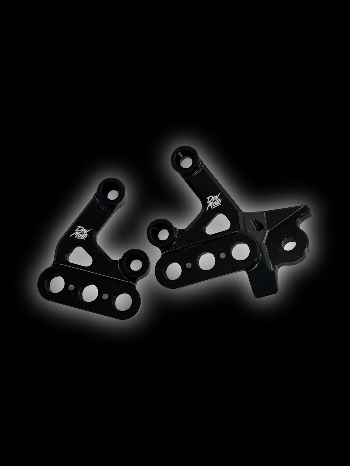 Peg Brackets for Surron, Segway, E-Ride Pro SS, black