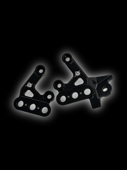 Peg Brackets for Surron, Segway, E-Ride Pro SS, black