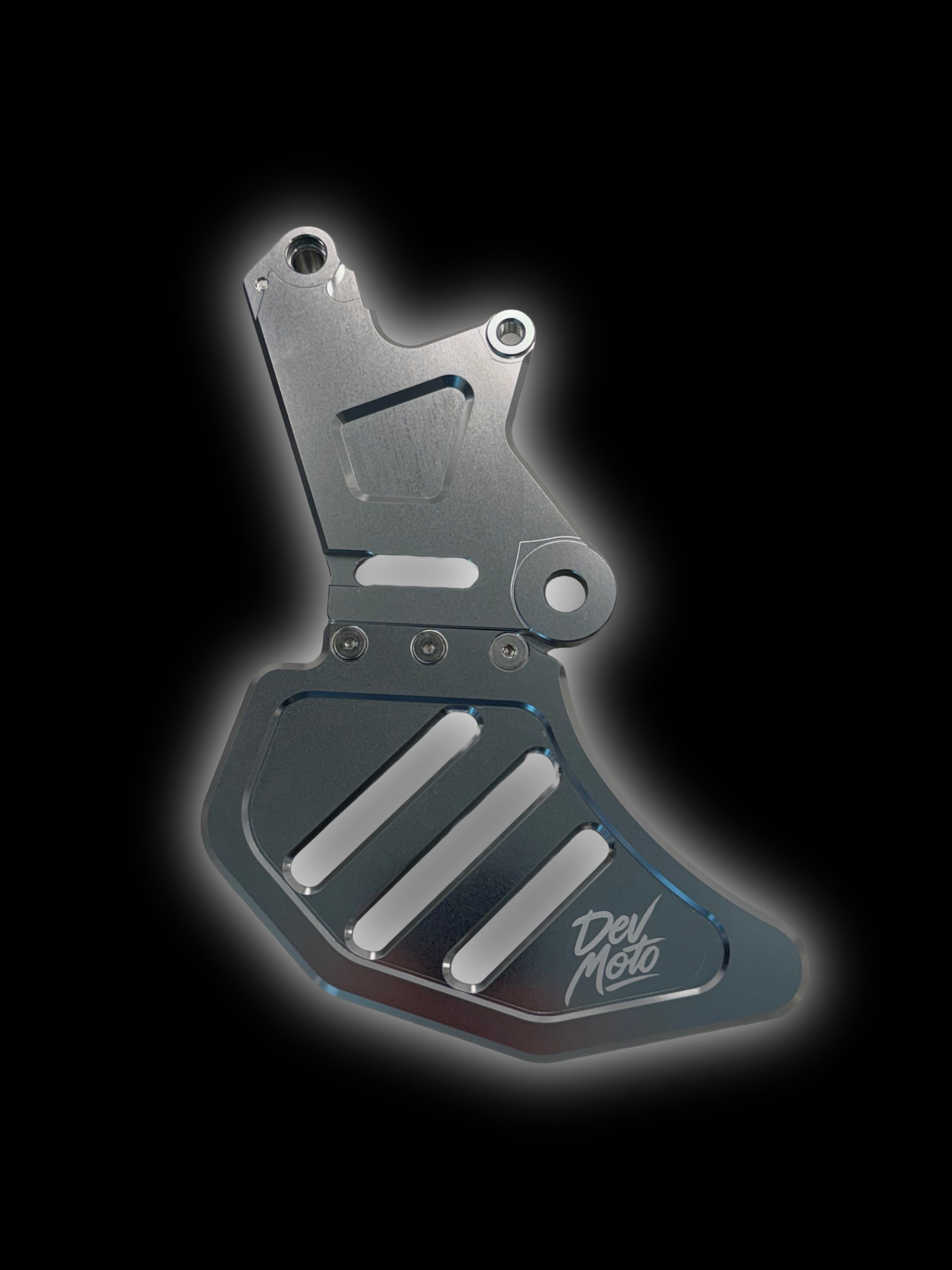 Brake Caliper Bracket, Silver or Black, silver