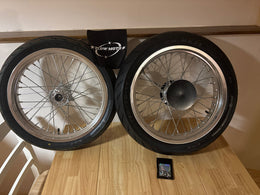 17 in. Chrome Supermoto Wheels, Ultra Bee, view 2