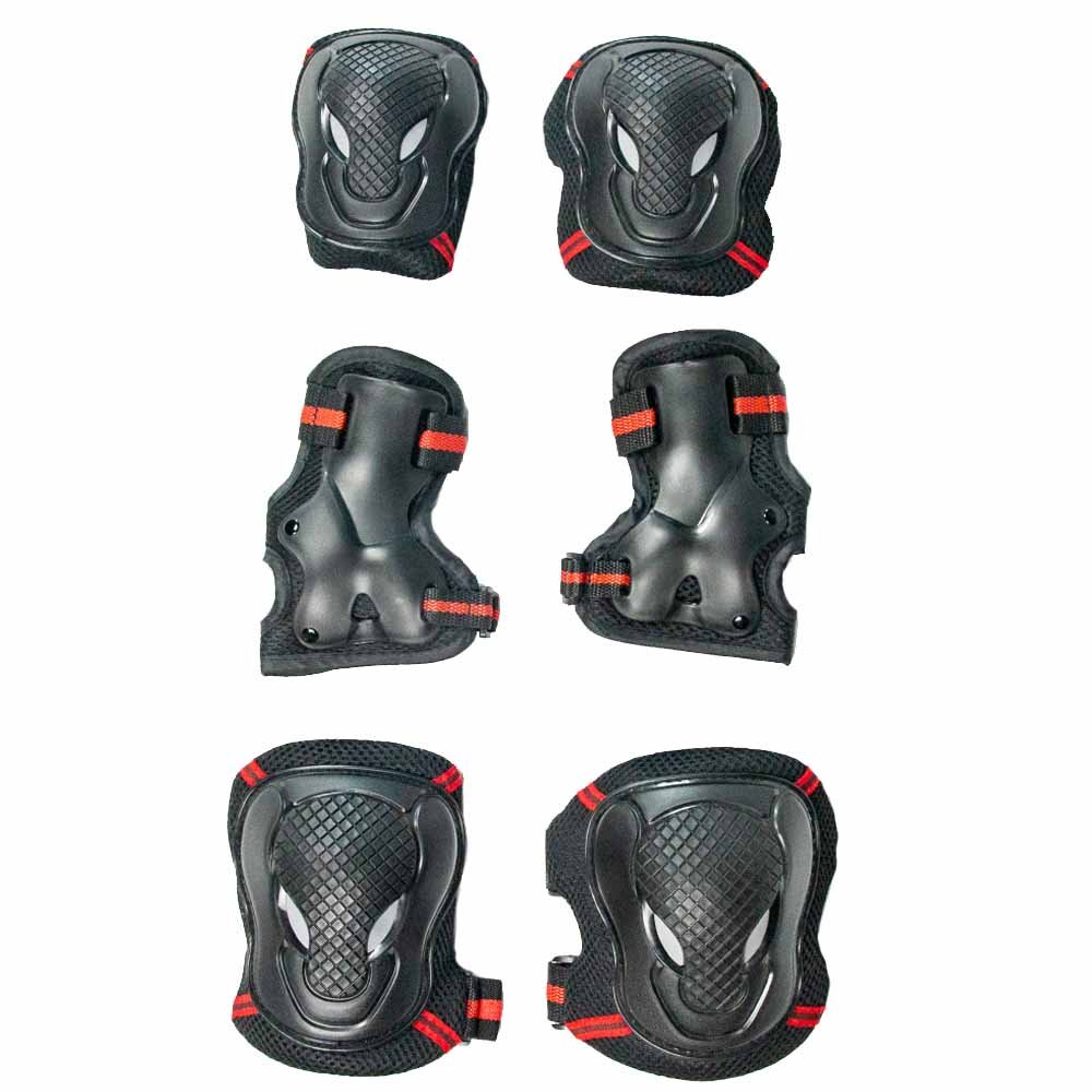 Freego Knee and Elbow Pad Set, 6 Piece