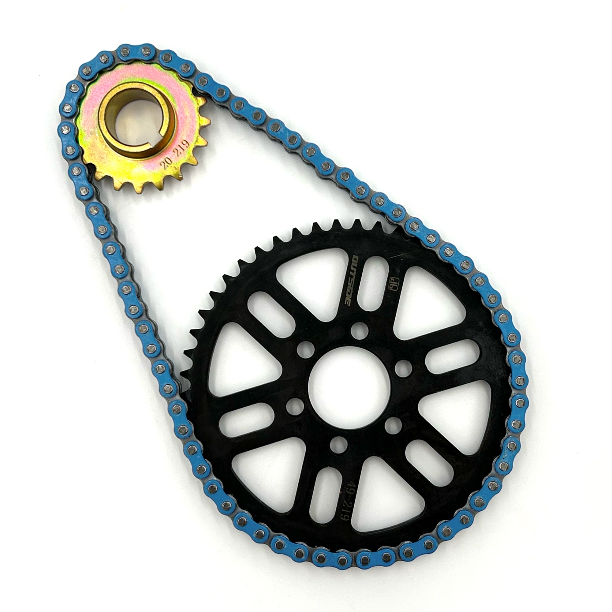 DirtyBike Surron Light Bee 219 Primary Belt to Chain Conversion Kit