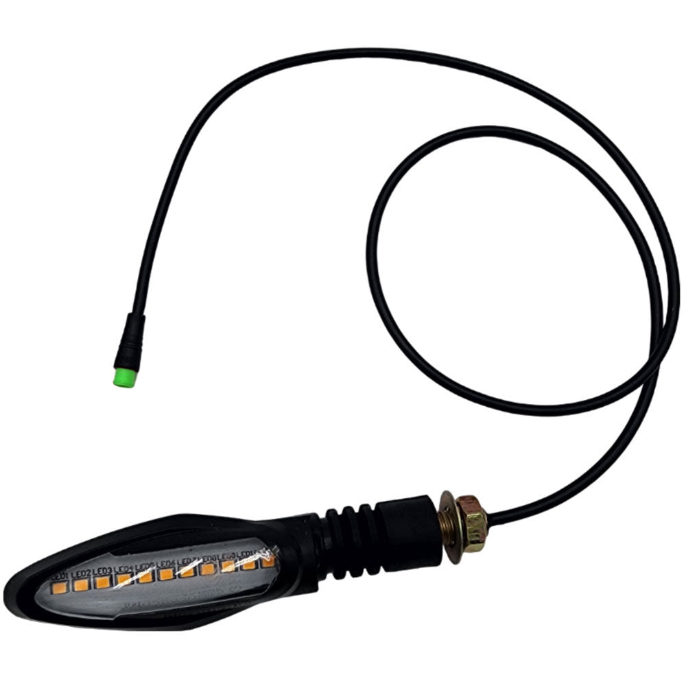 MotoTec Lowboy 60v 2500w Turn Signal Front Right 26in Barrel