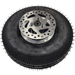 MotoTec Mini Bike V1 Front Wheel Assembly 4.10/3.50-4
