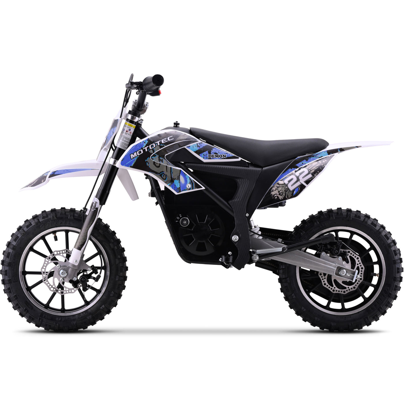 MotoTec 36v 790w Demon Electric Dirt Bike Lithium