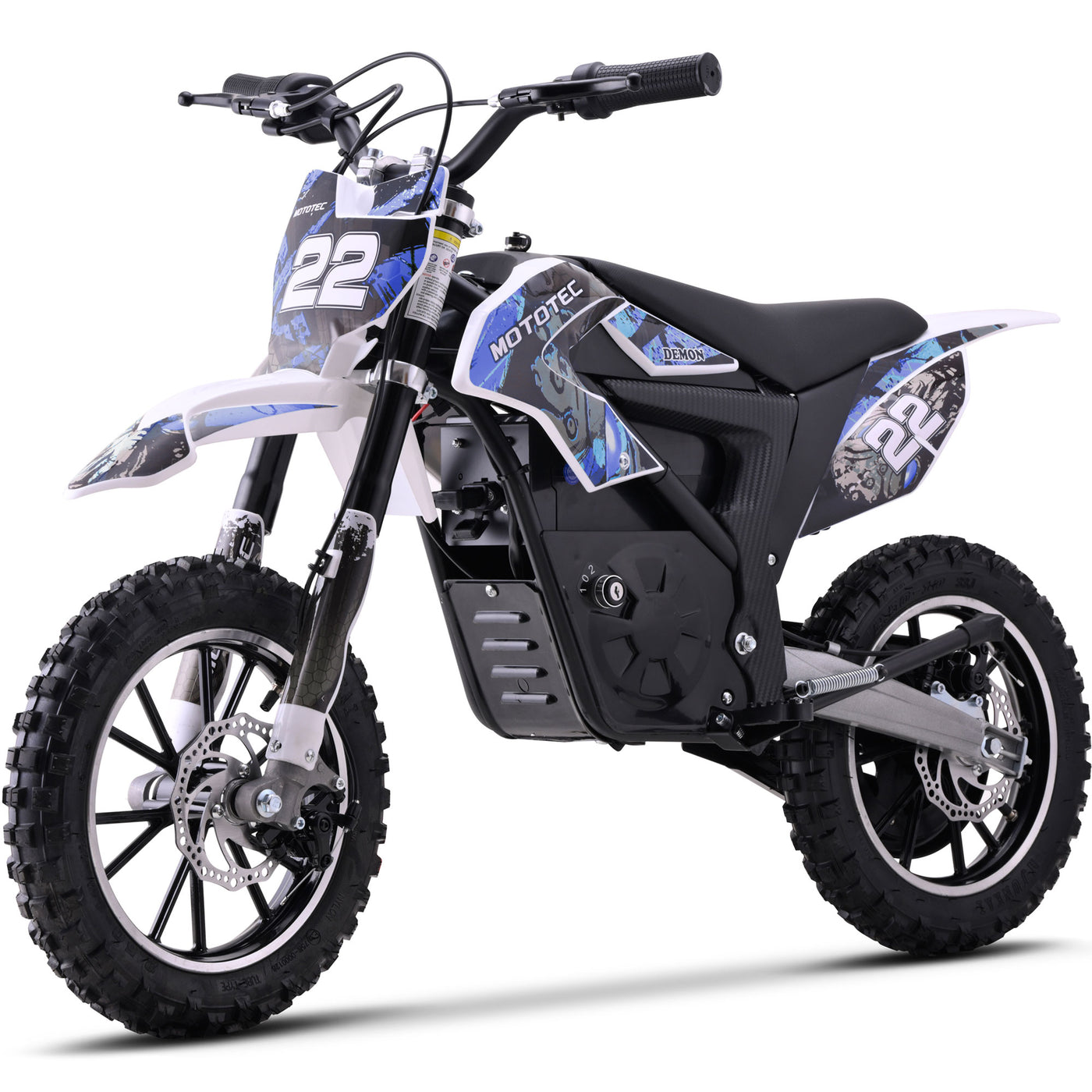 MotoTec 36v 790w Demon Electric Dirt Bike Lithium
