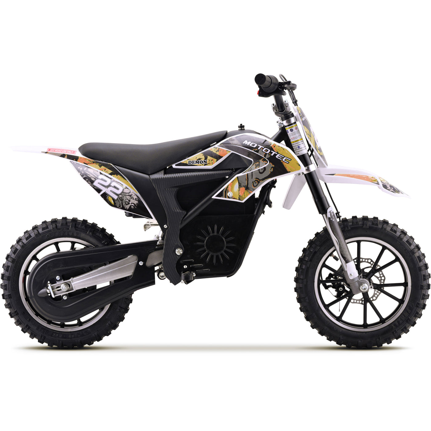 MotoTec 36v 790w Demon Electric Dirt Bike Lithium
