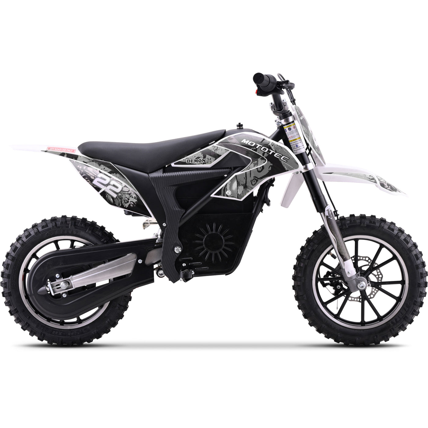 MotoTec 36v 790w Demon Electric Dirt Bike Lithium