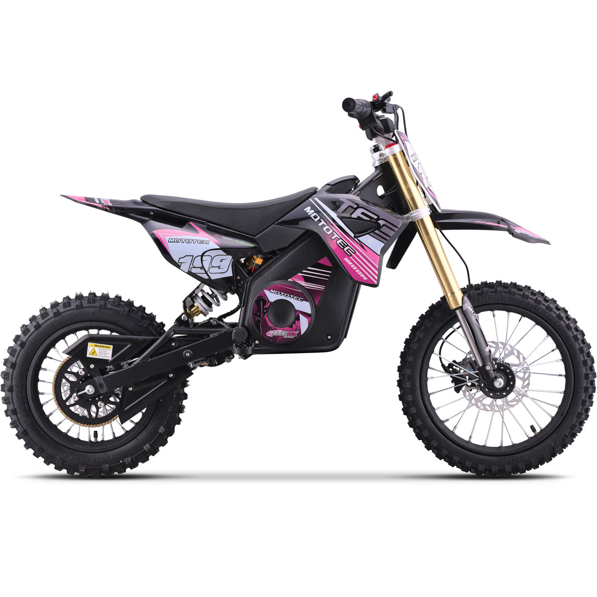 MotoTec 48v Pro Electric Dirt Bike 1800w Lithium